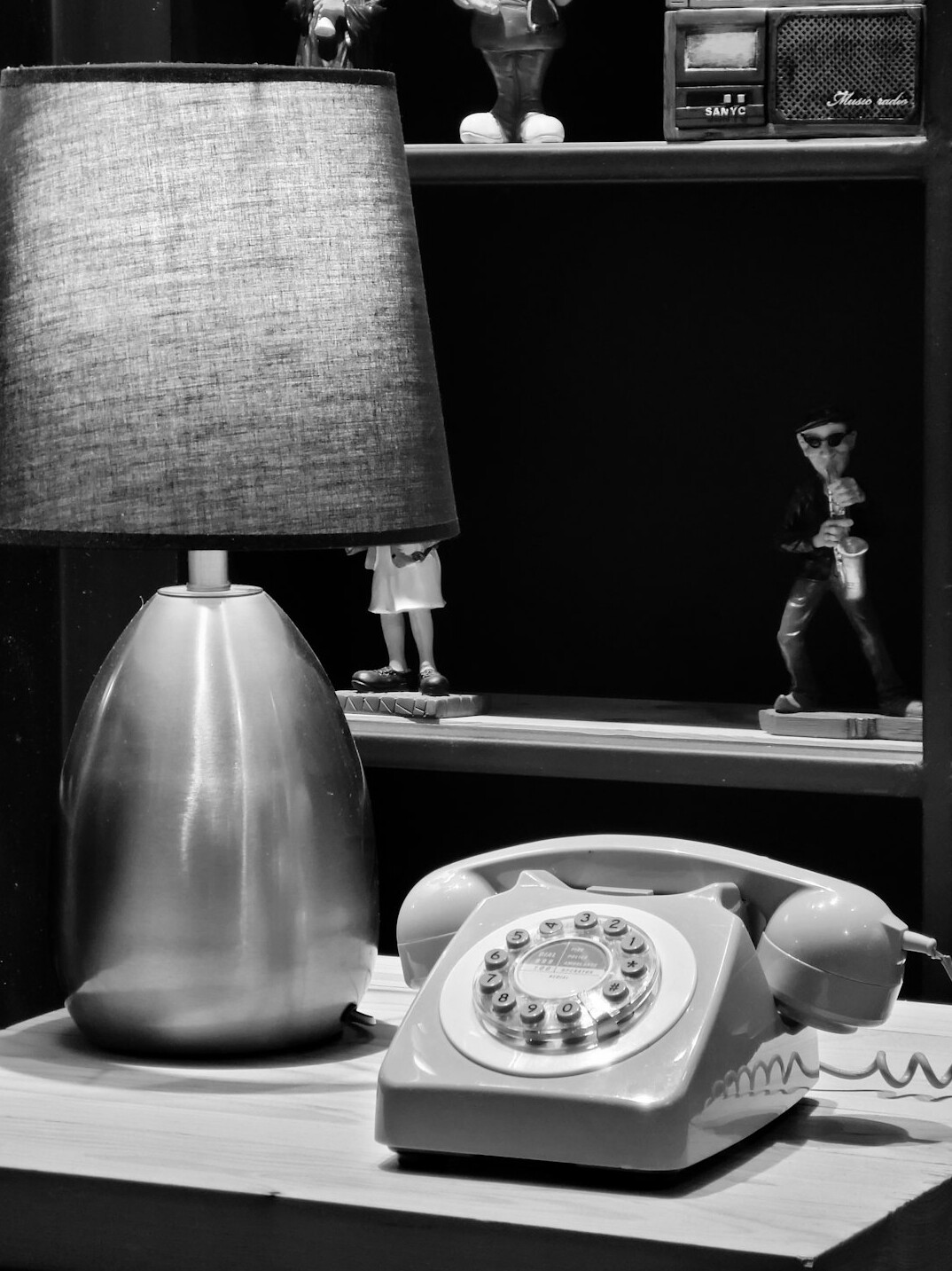 old photograph on table